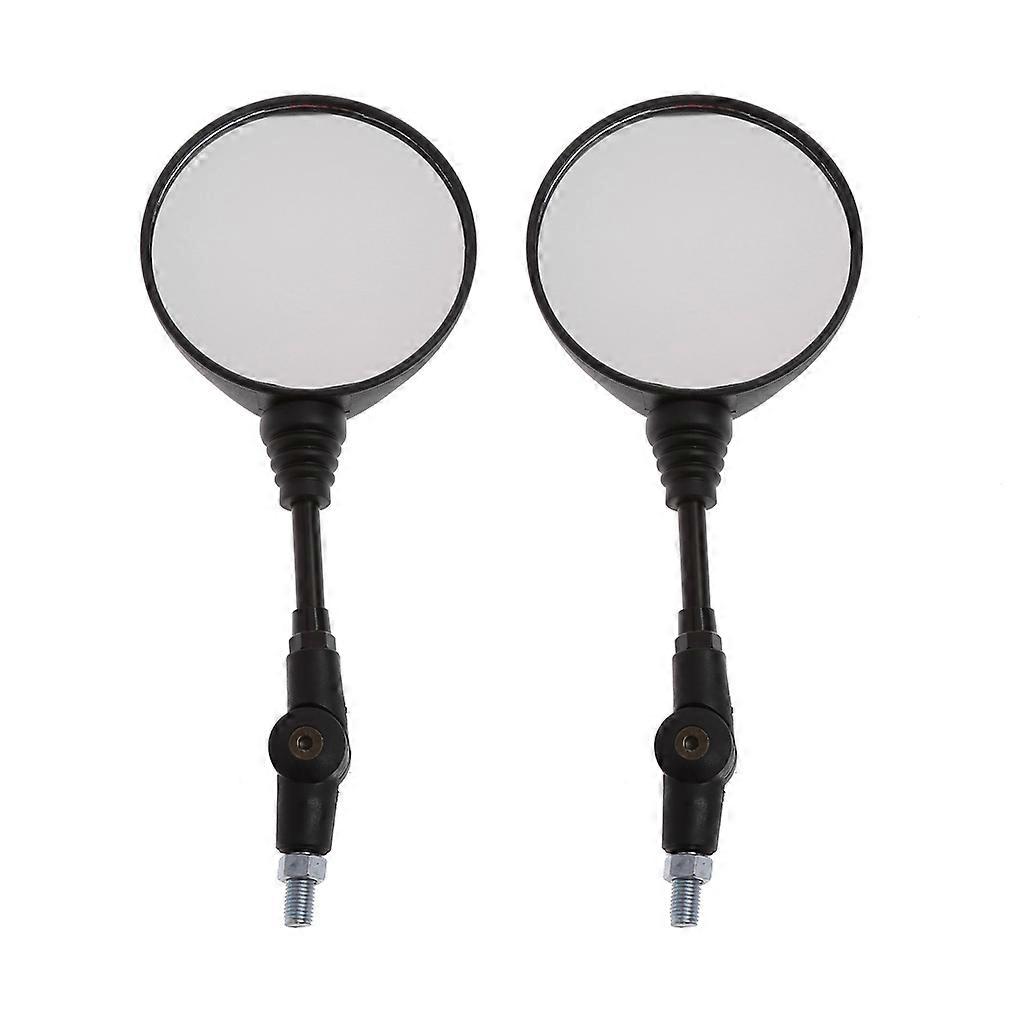 Motorcycle Handlebar Rear View Mirror Universal Round Parking Mirror