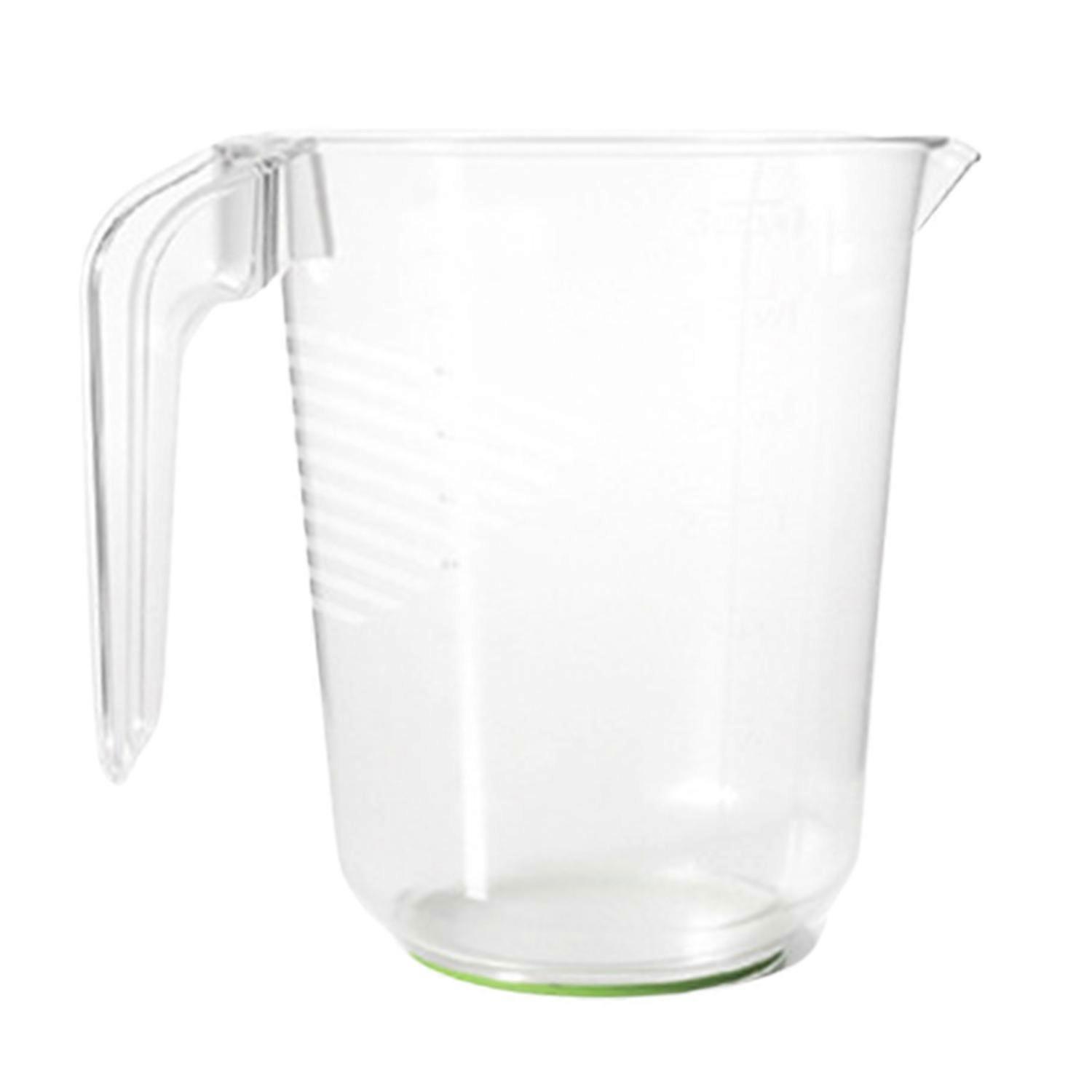 1000ML Plastic Measuring Cup 4 Measurement Units Stackable Anti-Slip Bottom Clear Measuring Jug
