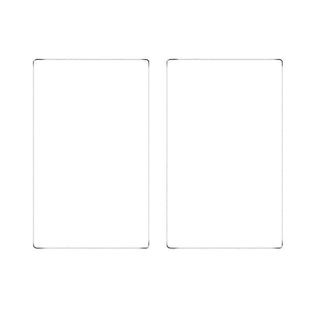 2 Pcs Console Screen Protectors High Transparency Shock-proof Scratch-resistant Ultra-thin Anti-fingerprint Oil-proof Lightweight Full Cover Console T
