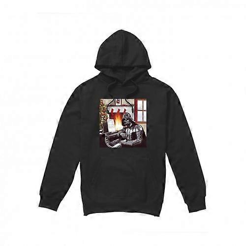 Star Wars Mens Christmas Carols Darth Vader Hoodie