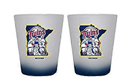 Minnesota Twins MLB Frosted Shot Glass 2 Pack