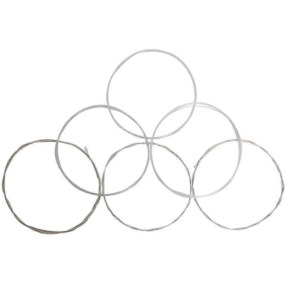 6 pcs Classical Guitar Strings Acoustic Guitar Strings Music Instrument Guitar Strings Metal Guitar String