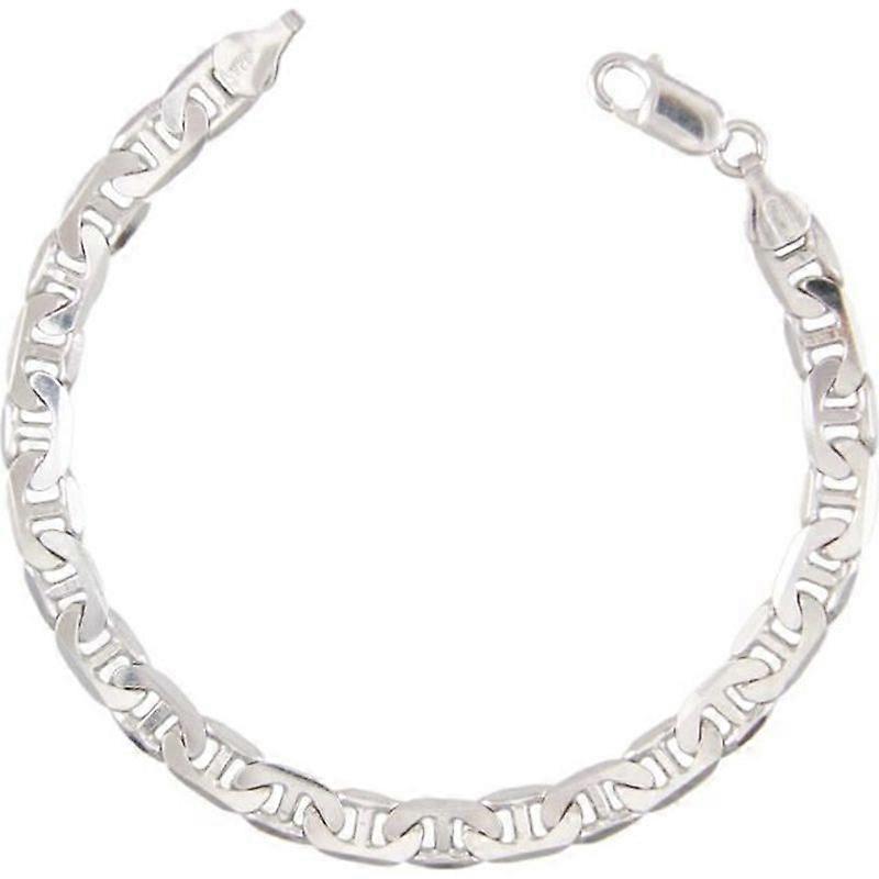 Bracelet - L'ATELIER D'AZUR - Solid Silver 925000 - Navy Mesh - Men