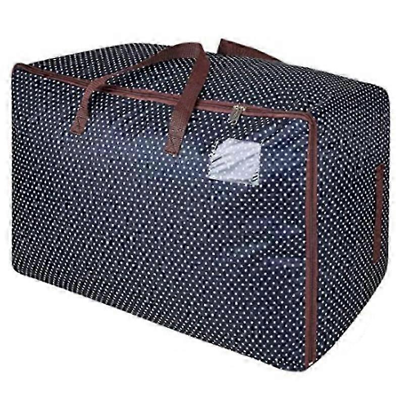 100L Large Storage Bag, Fabric Clothes Bag,Moisture proof