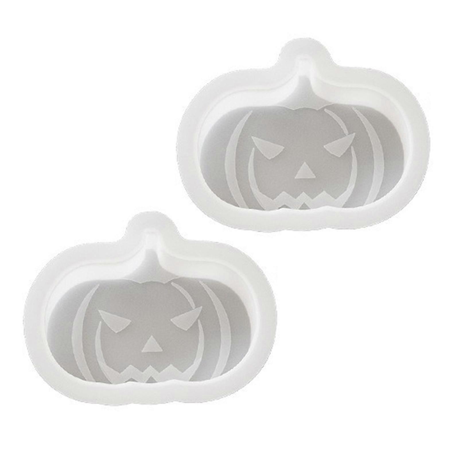 2ks Halloween rakev lebka netopýr silikony formy epoxidová pryskyřice silikony formy pro výrobu svíčky mýdlo halloween dekorace