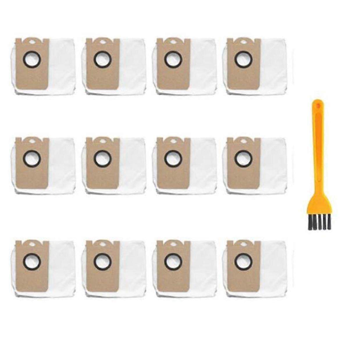 12 Pcs Leak Proof Dust Bag For Proscenic M7 Pro M8 Pro Robot Vacuum