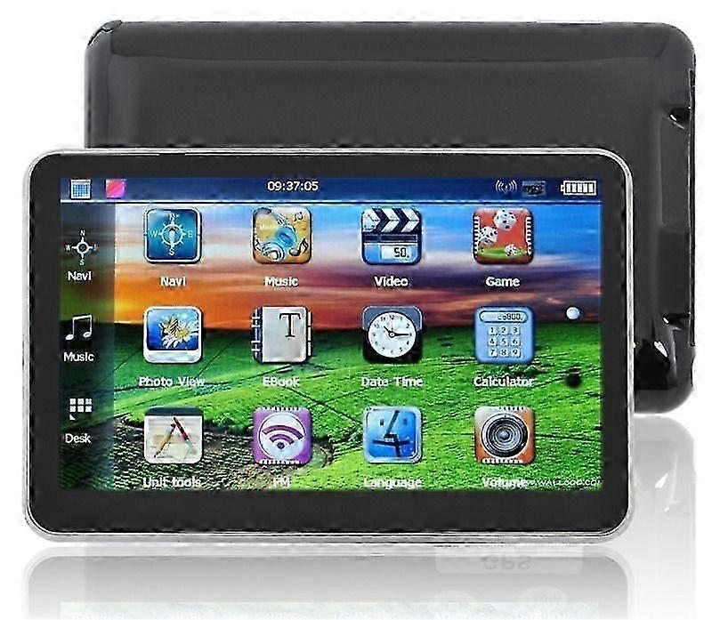 5'Inch Touch Screen Vehicle GPS 256MB 8GB Car GPS Navigation Bundle Latest Free Map