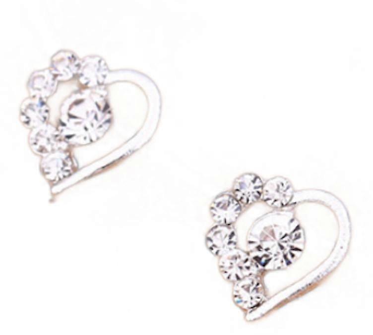 (Liebe Kantenbohrer)Love Flash Diamant Ohrstecker