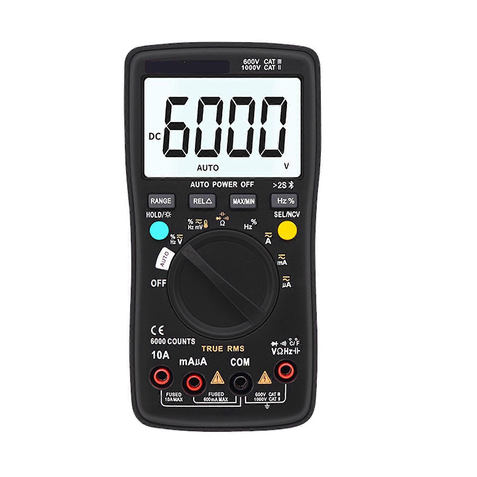 Wireless Digital Multimeter True RMS Manual/Auto Ranging 6000 Counts DMM VoltanF