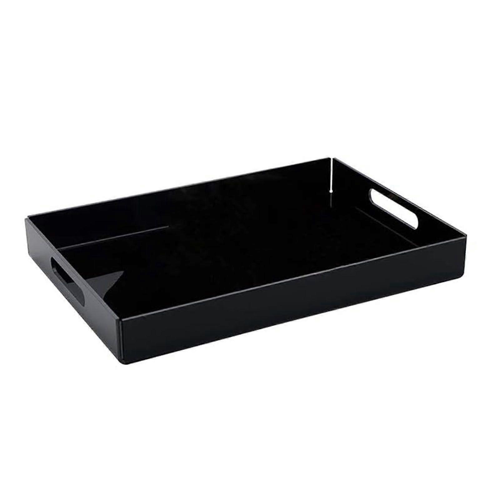 High-transparent Acrylic Tray Non-slip Multi-purpose Storage Solution Wide Application Versatile Tray