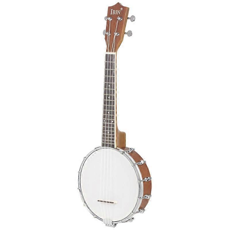 Mini 4 Strings Concert Banjo Uke Ukulele for Musical Stringed Instruments 64x24.5x10CM