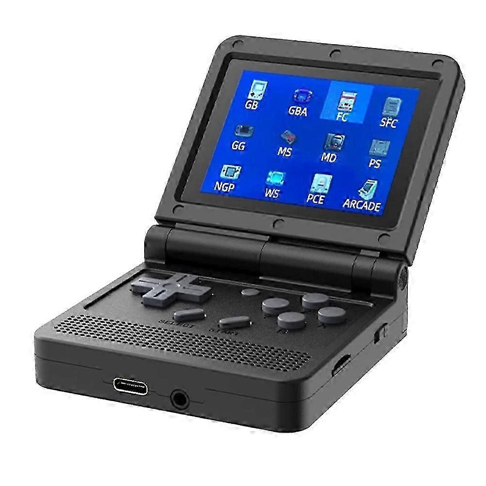 Nova versão V90 Open-Source Retro Game Console 3,0 polegadas IPS LCD 320 x 240 64GB ROM Built-in 15000