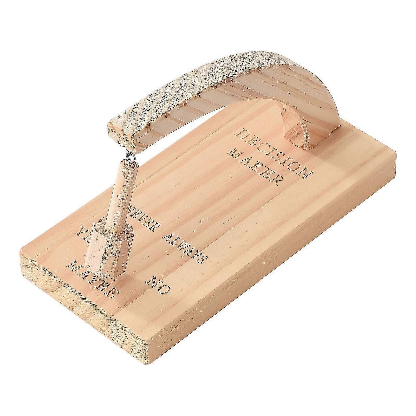 Home Decor Ornament Swing Pendul standard desktop decorare lemn nou frumos 10 x 20 x 3 cm decizia de a lua