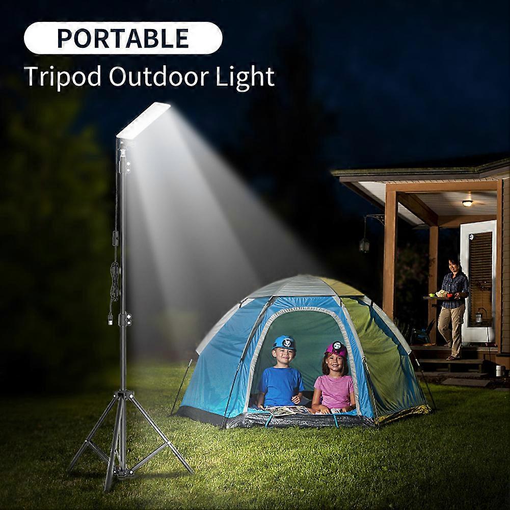 Tent Camping Lamp Tripod Holder USB Holder Detachable Portable Outdoor Night Picnic BBQ Waterproof Work Fishing Lighting