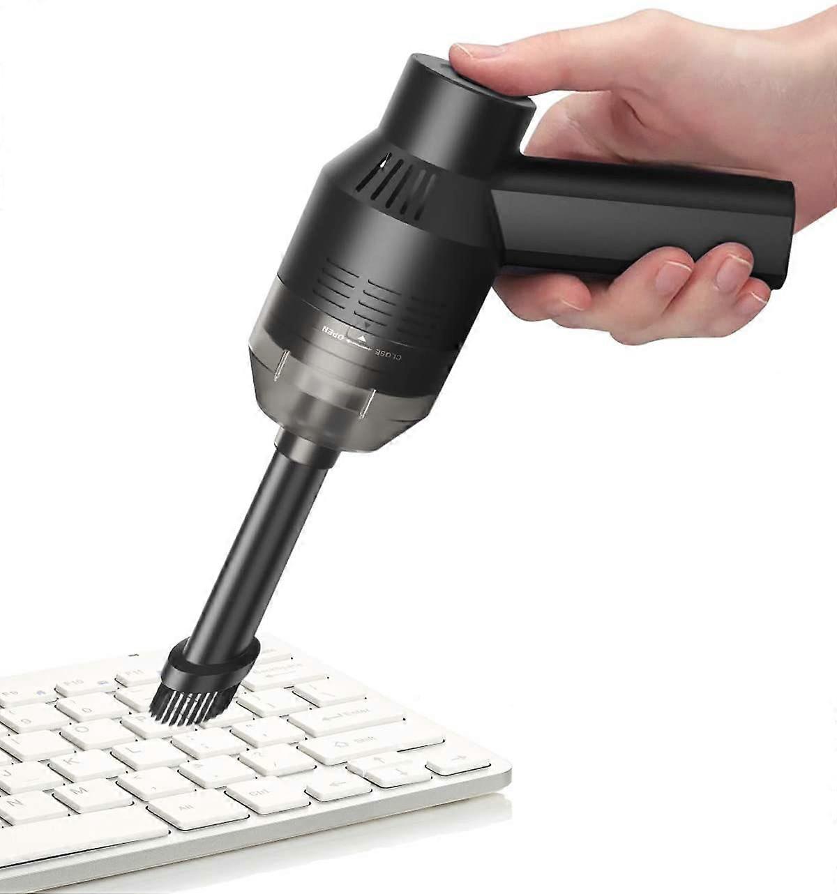 Portable Mini Vacuum For Keyboard Cleaner, Rechargeable Computer Vacuum With Cordless Design