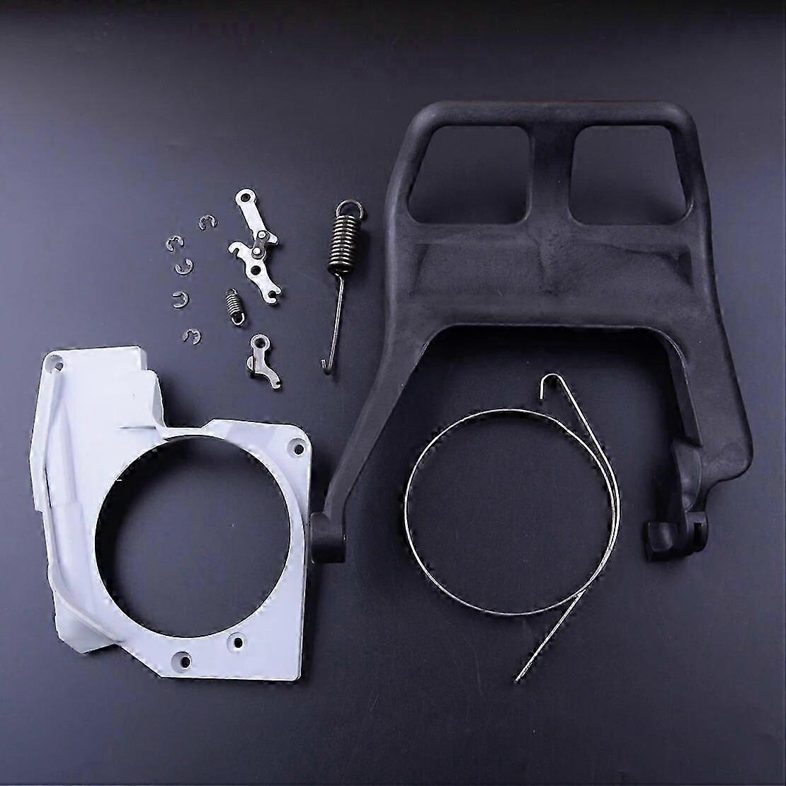 unique LETAOSK 12pcs/kit Chain Brake Cover Tension Spring Band Level Hand Level Guard Kit Assembly Fit for Stihl 066 MS650 MS660