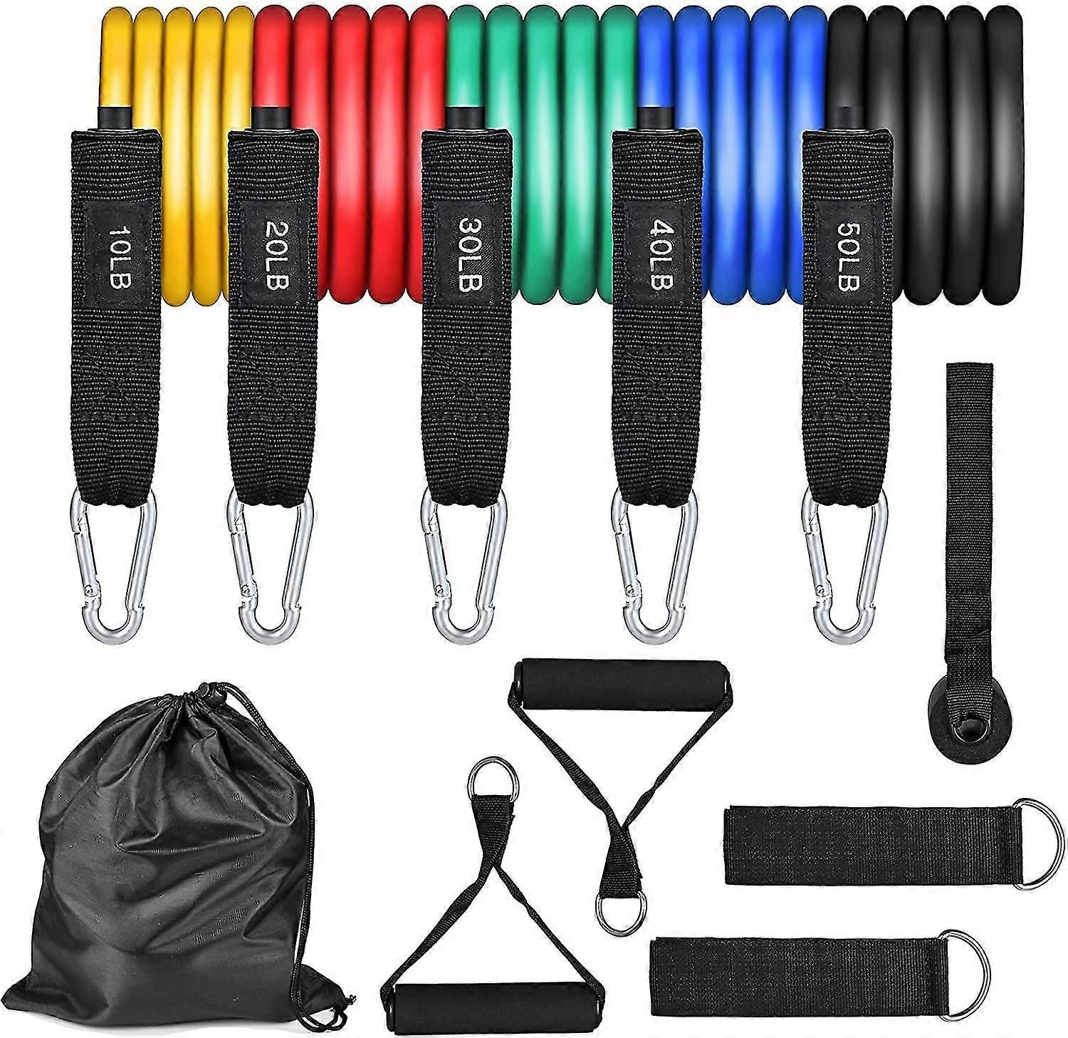 Workout Weights Bands, With Door Anchor Attachment, Leg Weights