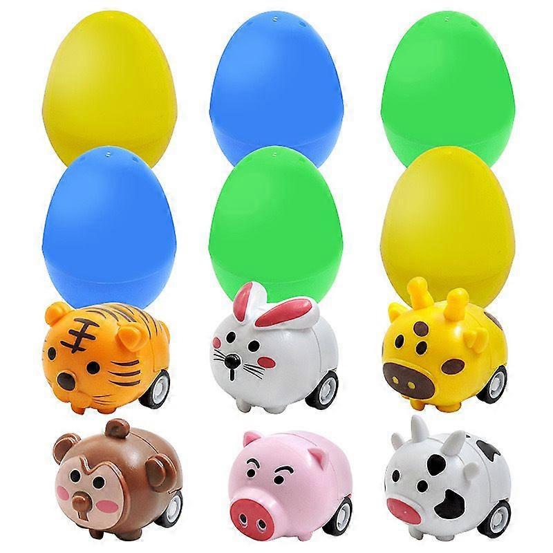 Easter surprise egg children's toys(6 sets)