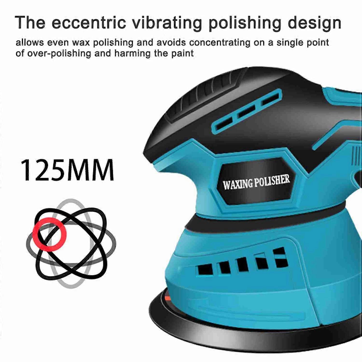 Car Waxing Polisher Multifunctional 12V Rechargeable Small Cordless Electric Polishing Machine for W