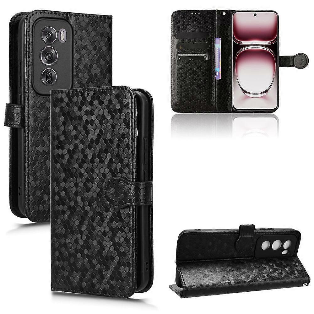 Honeycomb Dot Texture Leather Phone Case