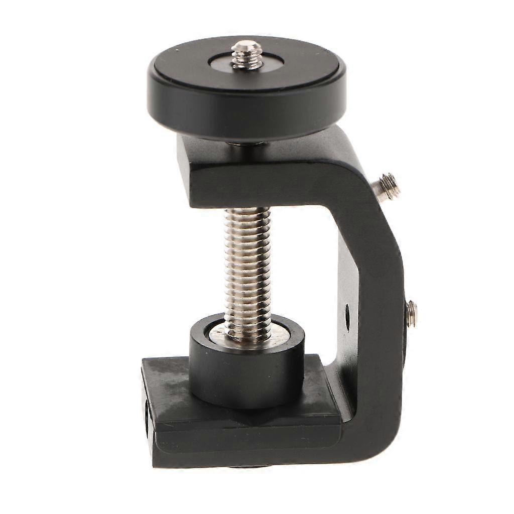 C-Clamp Camera Mount Adjustable with 1/4Inch Screw Adapter for Holding LCD