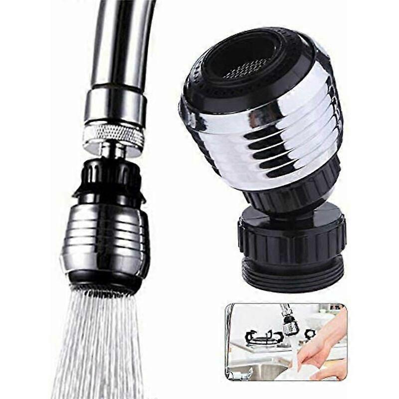 Durable 360-degree Rotatable Design Faucet Nozzle Filter Adapter, Stainless Steel And Plastic Water-saving Tap Aerator, Save Up To 70% Water Compared