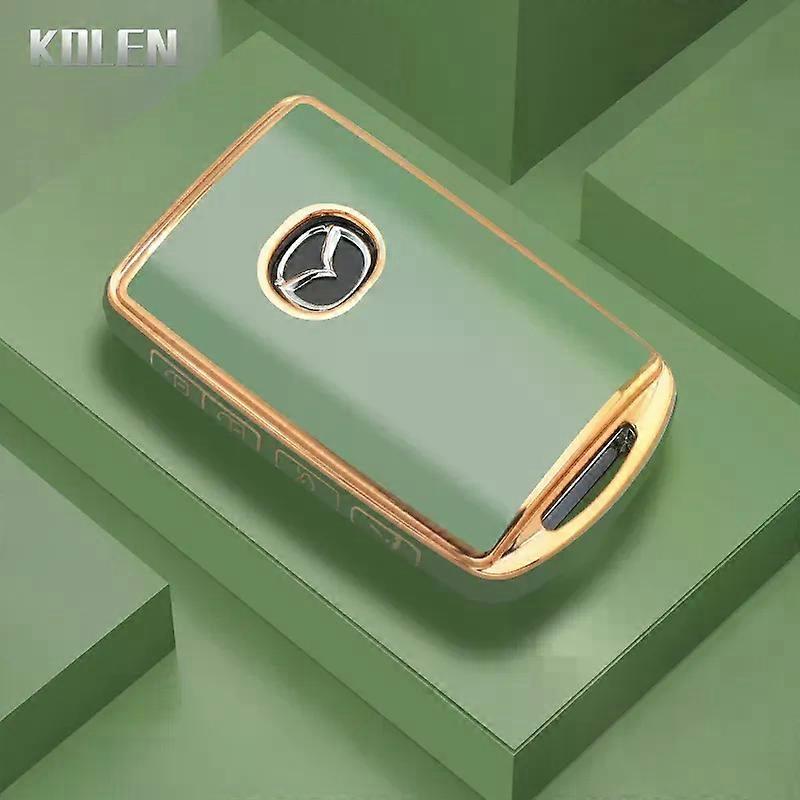 New TPU Car Key Case Cover Shell compatible for  Ma-zda 3 Alexa CX30 CX-4 CX5 CX-5 CX8 CX-8 CX-30 CX9 CX-9 Protector Keyless Fob Accessories
