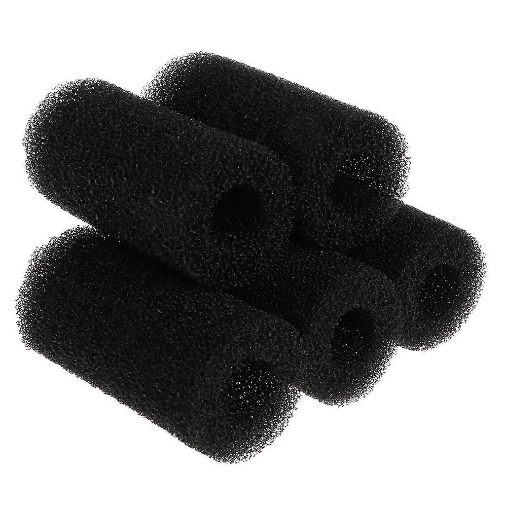5Pcs Ansaugfilter Schwamm Aquarium Fisch für Tank Filter Zubehör Schaumstoffrollen Filterabdeckungen Vorfilter Schwämme Schäume L