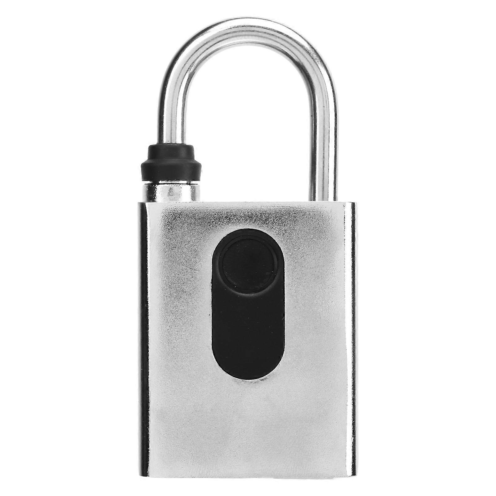 Fingerprint Padlock Bluetooth Smart Lock 100FP Capacity 50x104x25mm