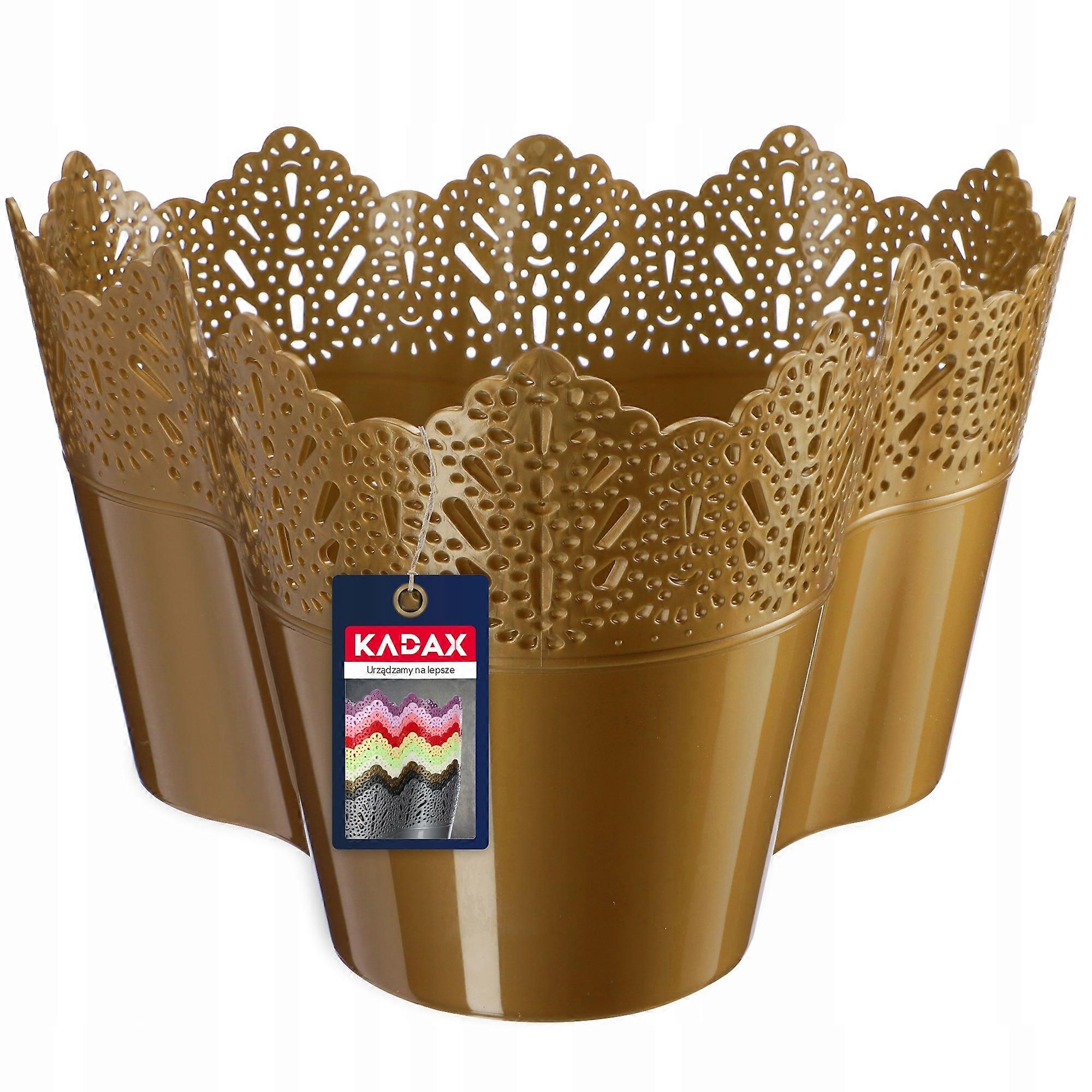 KADAX Bloempot Cover Driehoekige Bloempot 