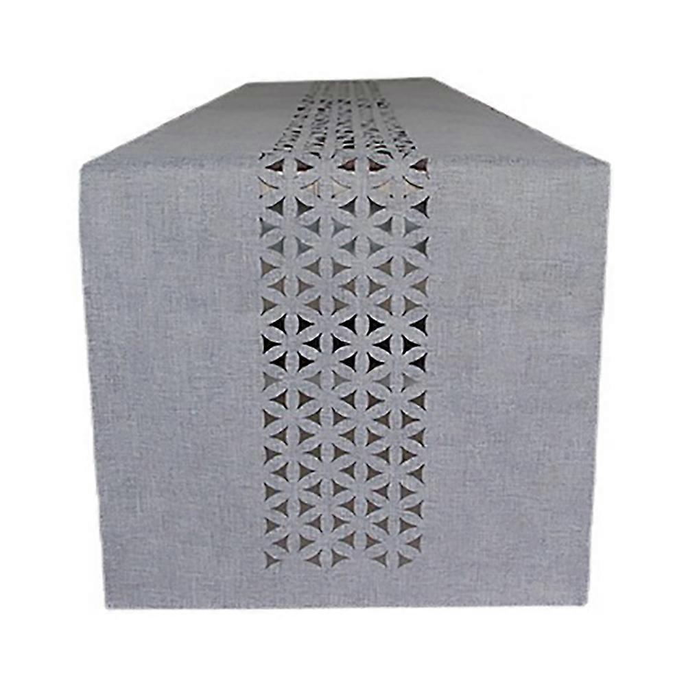 Elegant Table Runner, Vintage Style Hollow Rustic Design, Protects Table From Damage, Durable And Long Lasting High Quality Fabric For Dining Table