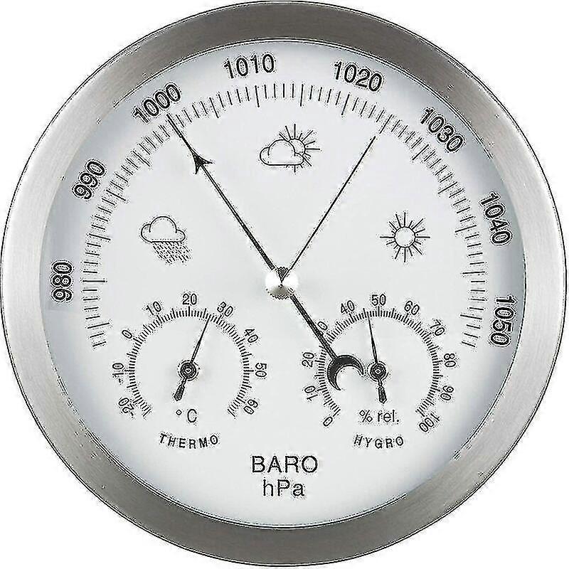 Analog Weather Station - Barometer, Thermometer, Hygrometer - FFY