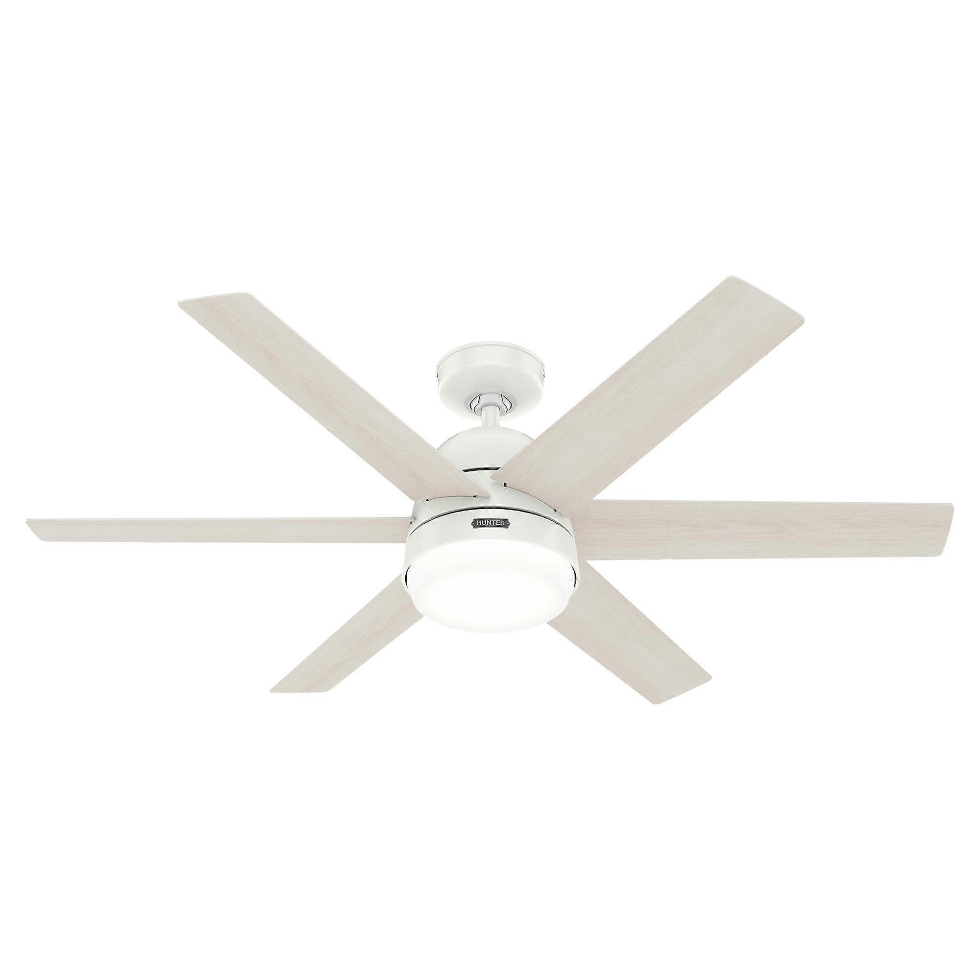 DC Ceiling Fan Arete White with Light & Remote Control