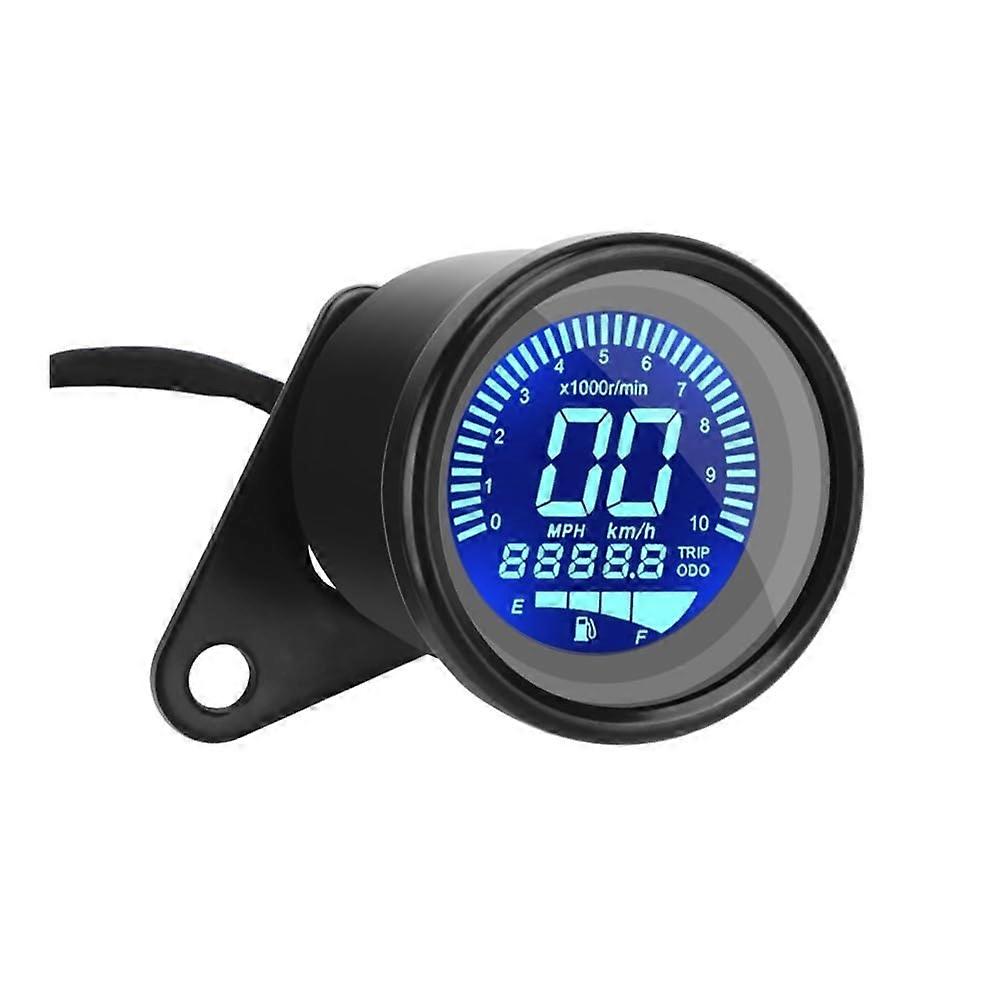 Motorcycle Odometer Digital Tachometer Speedometer Dashboard Universal 12V Motorcycle Instrument