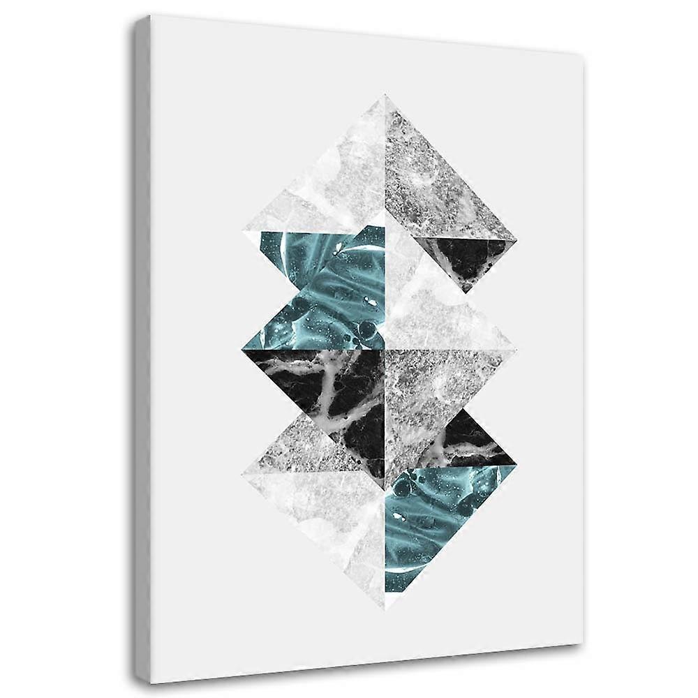 Imprimare pe pânză, aranjament romb - 60x90