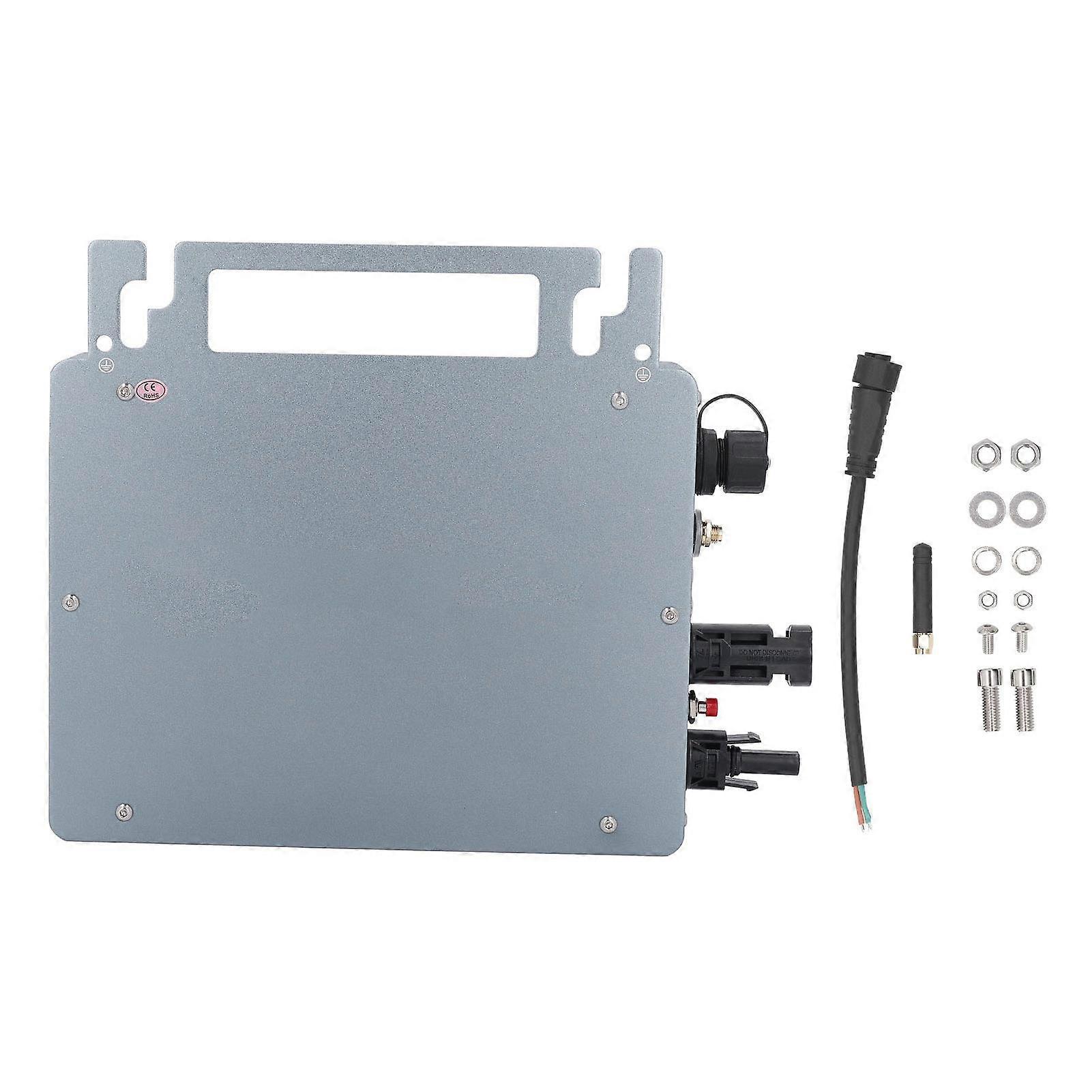 300W Solar Grid Tie Aluminum Alloy Single Phase Power Micro Inverter with Antenna APP Control
