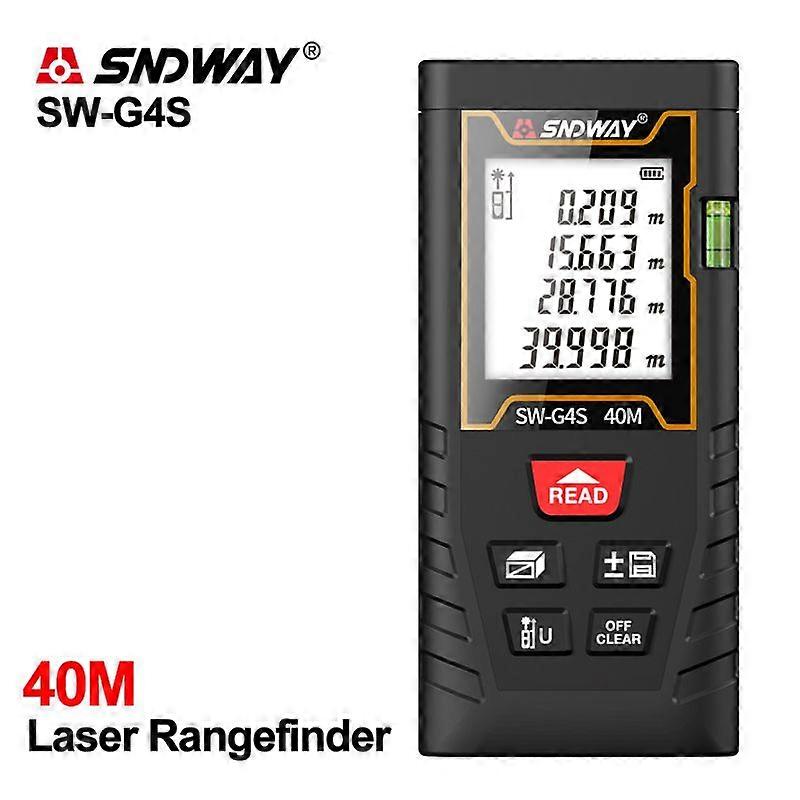 SNDWAY Laser Rangefinder Distance Meter Electronics Roulette Digital Ruler Trena Laser Tape Measure Laser Distance Meter