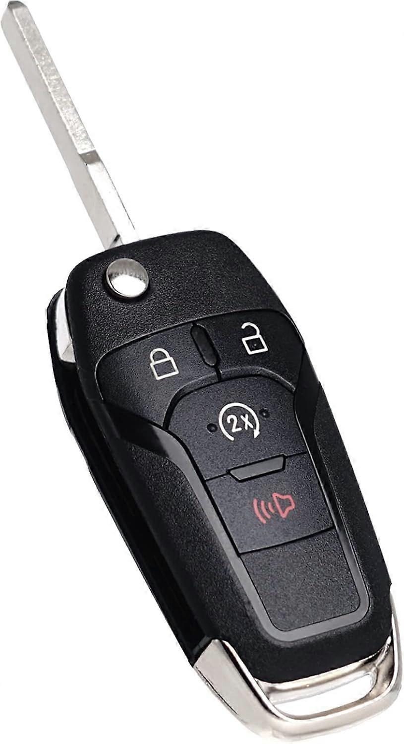 Télécommande de démarrage à clapet Flip Key Fob Remplacement pour Ford F-150 / F150 2015-2024
