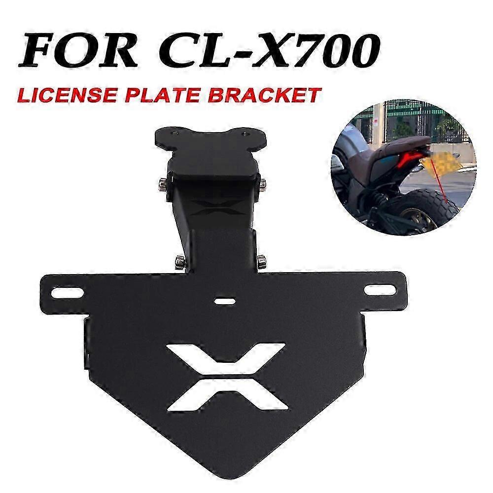 Motorcycle License Plate Holder Rear Fender Tidy Eliminator Registration Bracket For CFMOTO CLX CL-X 700 CLX700 CL-X700 700CL-X