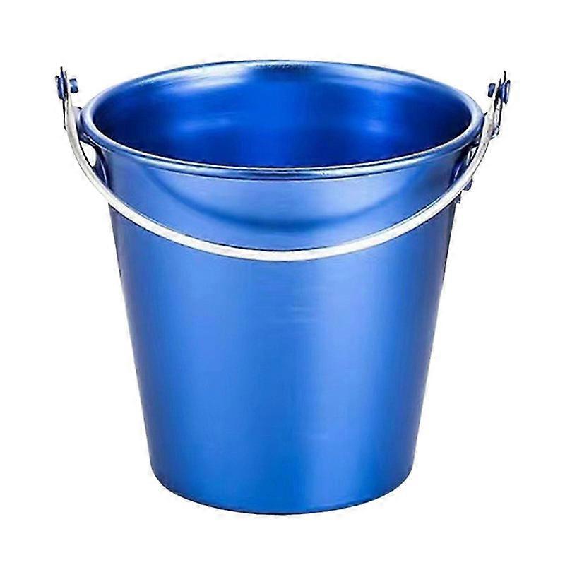 Eisgetränkeeimer Getränkewanne Snack Eimer Fass für Restaurant Snack - Blau Klein