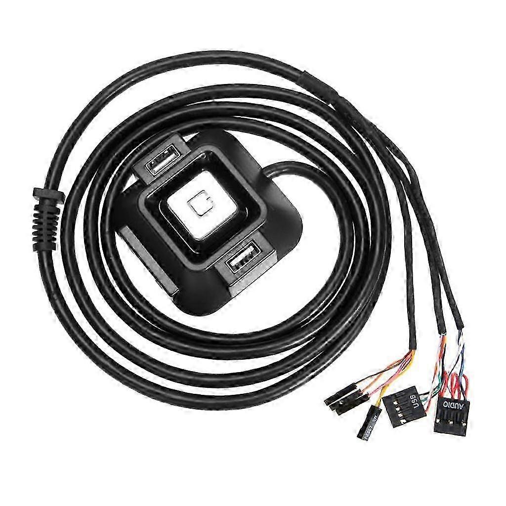 Desktop Computer Case Power Supply on / off Reset Push Button