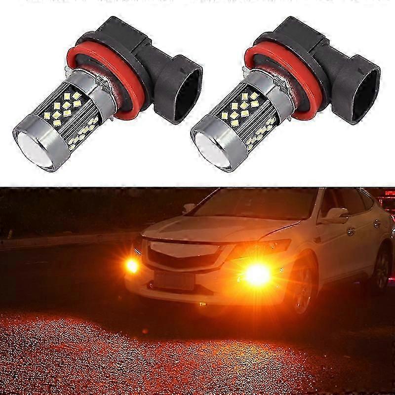 12V 7W Strobe Bil LED Tågelygte 1 Par H11 KB