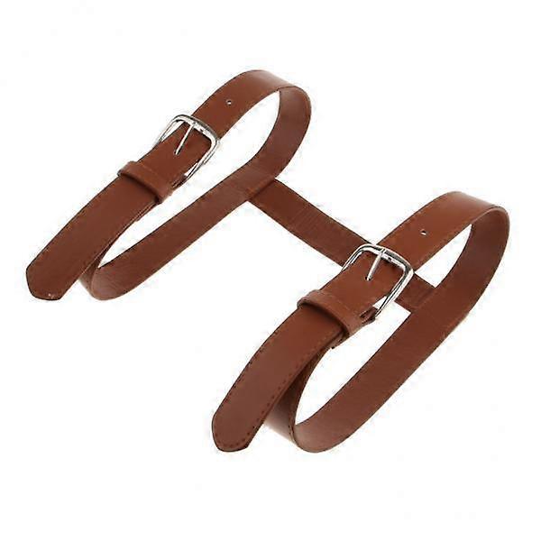 4x Synthetic Leather Carrying Strap with Adjustable Buckle for
