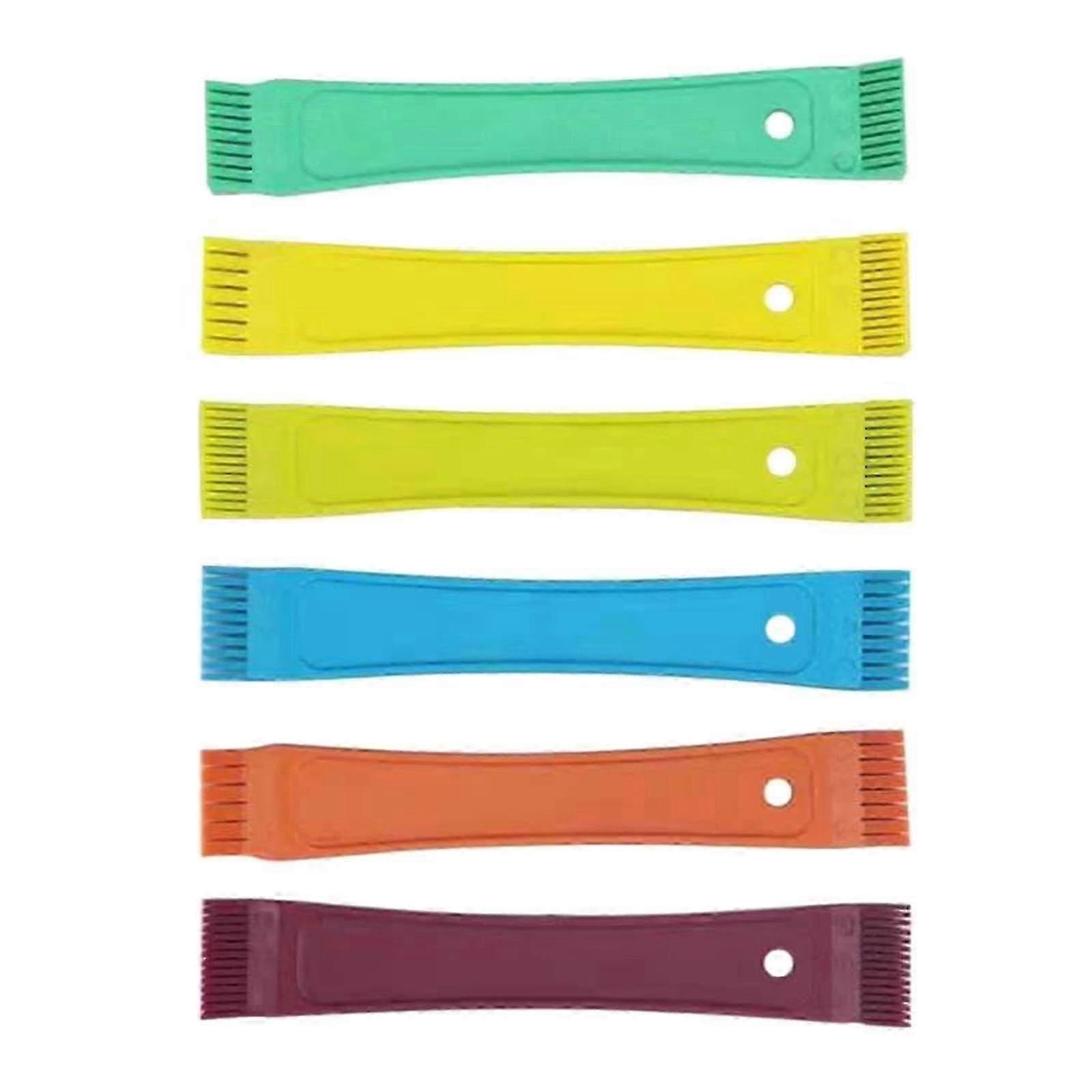 6-Pack FCR6 AC Fin Comb Set for Auto Air Conditioner Cooling System Cleaning