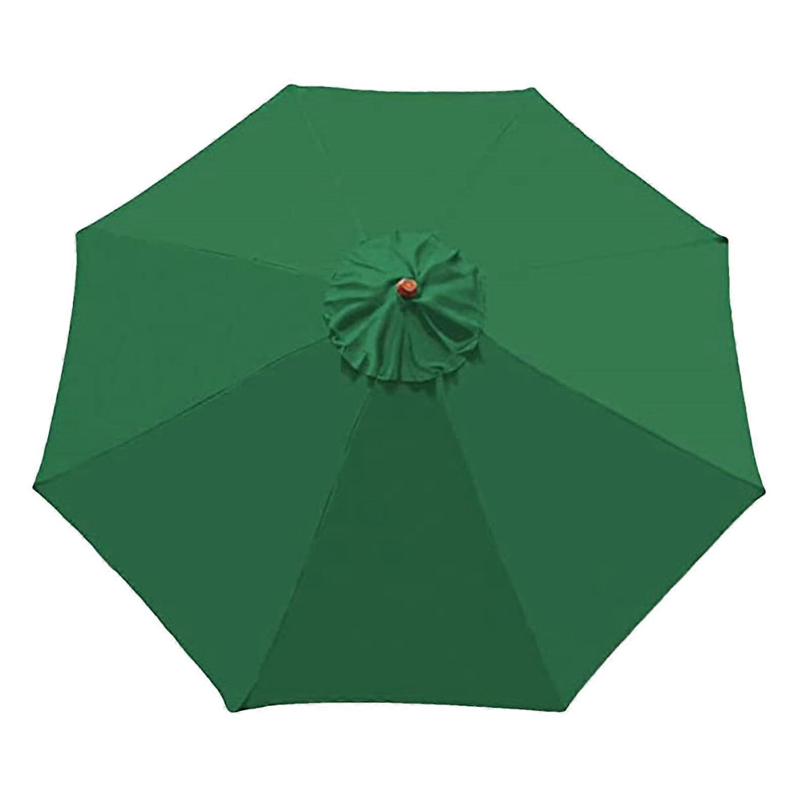 Replacement Top for 8-Rib Patio Umbrellas – UV Protection Canopy, Waterproof, Compatible with Common Patio Umbrella Models