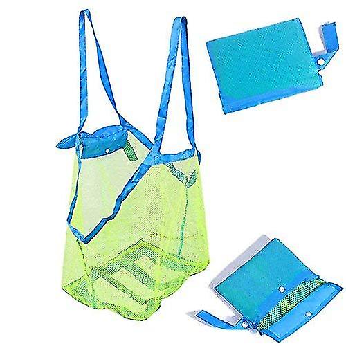 شبكة بيتش حقيبة إضافية كبيرة حقيبة الشاطئ حمل حمل حقيبة ظهر