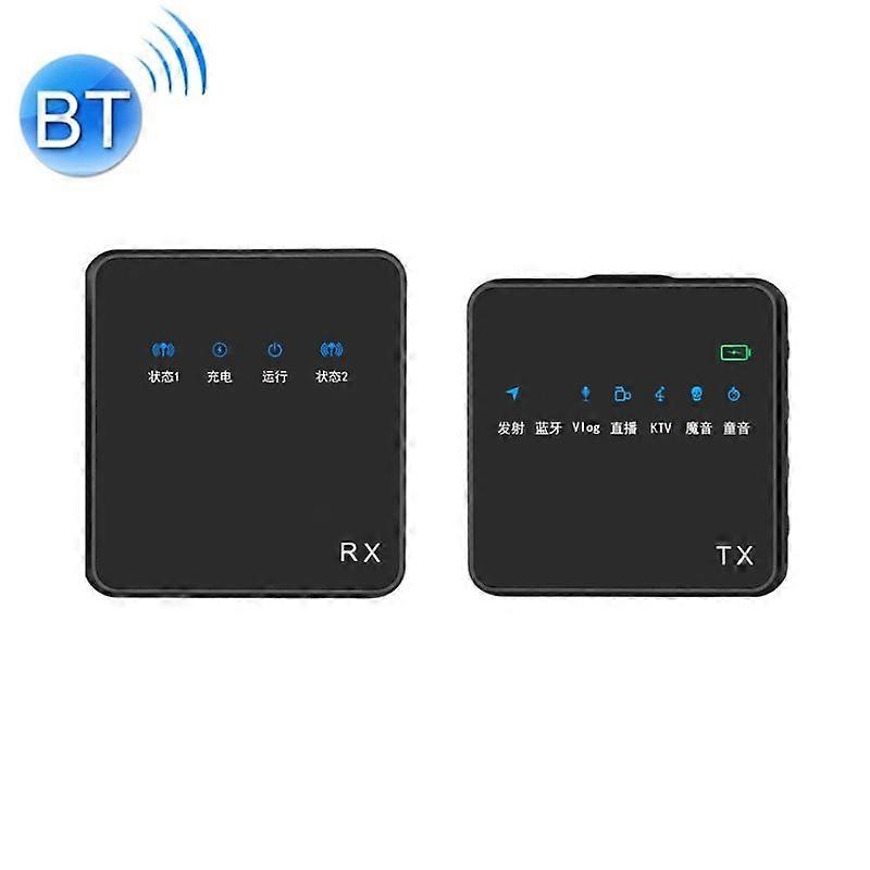 Noise Reduction Radio Lavalier Microphone With Bluetooth With Bluetooth