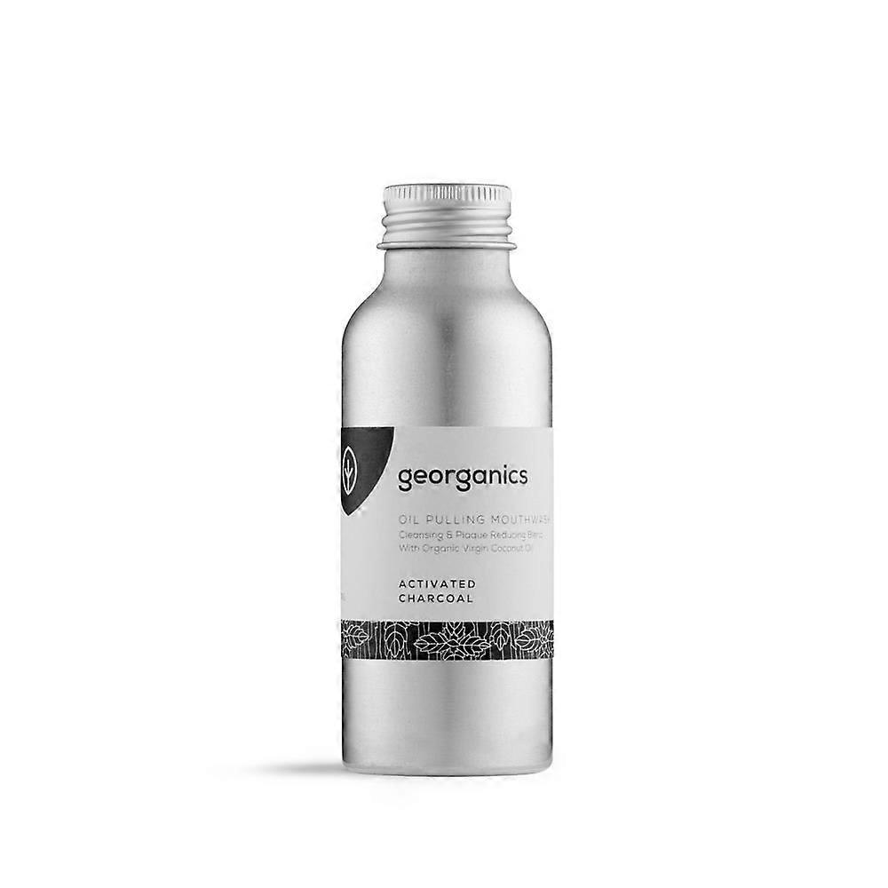 Georganics Oil Pulling Mouthwash - Charcoal 100ml