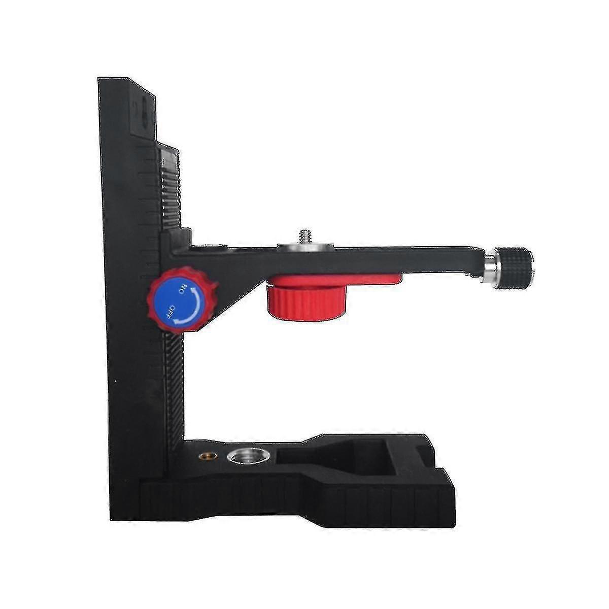 Laser Level Adjustable Magnetic L-Bracket, 5/8" Mount Adapter with Positioning Base