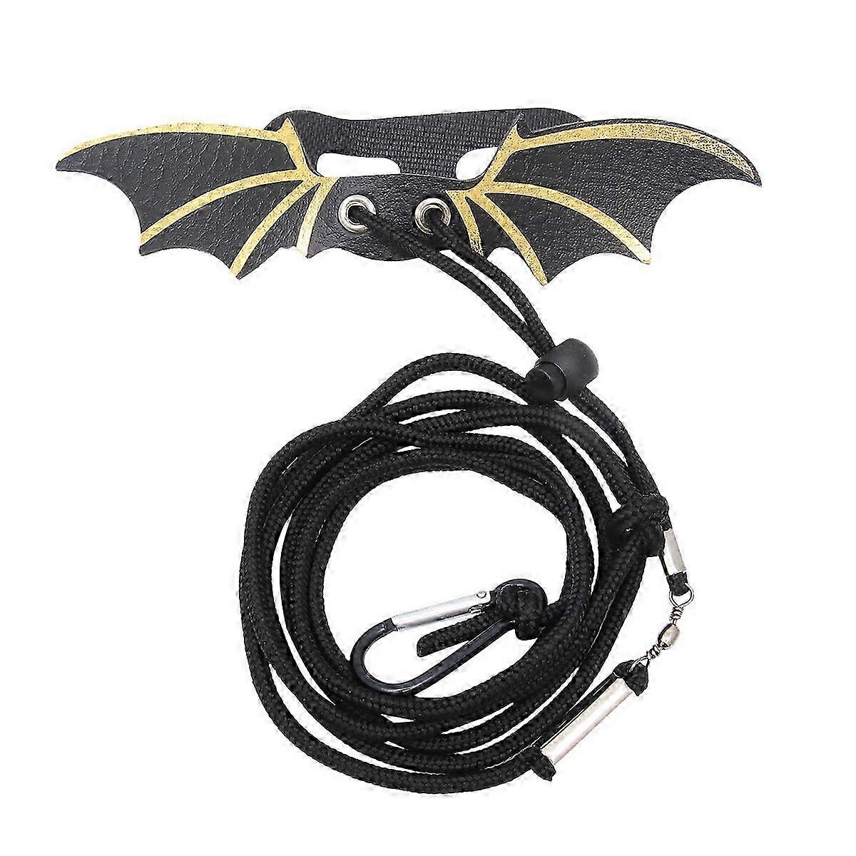 Adjustable Reptile Lizard Harness Devil Wings Hauling Cable Rope Durable Small Animals Leashes Desig